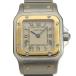 本物保証 布袋付 超美品 カルティエ CARTIER サントスガルベSM レディース クォーツ 電池 腕時計 W20012C4