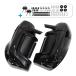 ю Harley FLHR/FLHRC/FLHX/FLHTC touring модель lower обтекатель не крашеный черный левый и правый в комплекте свечение книги есть отдушина есть с ключом 