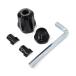  Rebel 250 Rebel 500 REBEL250 REBEL500 MC49 PC60 Forza FORZA MF13 MF15 боковая стойка поддержка черный 