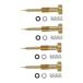  карбюратор Pilot винт Keihin CVK30/CVK32/CVK34/CVK36/CV40 4 шт воздушный винт 16014-1080 сменный неоригинальный KAWASAKI GPZ750R