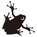  Silhouette стикер лягушка 1 листов цвет выбор ...FROG разрезные наклейки 