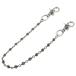 CHROME HEARTS Chrome Hearts 1BALL SHORT-T/2 зажим Short #1 Cross мяч цепочка для бумажника серебряный BCA062