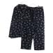 SUPREME Supreme 25AW Hanes Holiday Pajama Set разделение nz Hori te- пижама комплект рубашка с длинным рукавом брюки черный 
