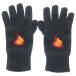 RAF SIMONS Raf Simons knitted gloves with placed jacquard Jaguar do дизайн вязаный перчатка перчатки черный 