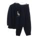  Yohji Yamamoto бассейн Homme 90SS Archive собака вышивка 3B Jacket Pants set up жакет конические брюки выставить темно-синий 