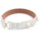 FENDI Fendi STUDD BELT заклепки имеется кожаный ремень белый 