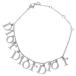 DIOR Dior Logo серебряная цепь браслет 