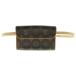 LOUIS VUITTON Louis Vuitton небольшая сумочка f Rolland чай n монограмма сумка-пояс Brown M51855