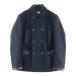 MASSESmasis24AW P COAT шерсть бушлат черный 