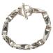 Bill Wall Leather/BWL Bill Wall Leather U joint гладкий wave браслет серебряный 