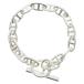 HERMES Hermes Chaine d'Ancre GM 16LINKshe-n Dunk ruGM цепь браслет серебряный 