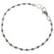 CHROME HEARTS Chrome Hearts 2BALL LONG-S/1 зажим длинный #2 Cross мяч цепочка для бумажника серебряный BCA386