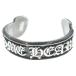 CHROME HEARTS Chrome Hearts SCROLL LABEL BANGLE прокрутить этикетка браслет серебряный 