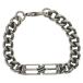 BALENCIAGA Balenciaga BB ICON GOURMETTE BB Icon цепь браслет серебряный 718493 718493