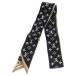 LOUIS VUITTON Louis Vuitton монограмма Comfi электронный .ru частота -BB шелк шарф бежевый × черный M78656