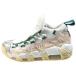 NIKE Nike AIR MORE MONEY LX воздушный mo льняное семя - low cut спортивные туфли белый US7/25cm AJ1312-101