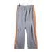 Needles Needles 26SS Track Pant боковой линия тренировочный грузовик брюки серый / orange RW1580