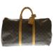 LOUIS VUITTON Louis Vuitton монограмма ключ poru50 сумка "Boston bag" путешествие сумка Brown M41426