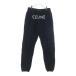 CELINE Celine Logo тренировочный брюки-джоггеры черный 56670Q
