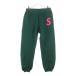 SUPREME Supreme 18AW S Logo Sweat Pantses Logo тренировочный брюки зеленый 