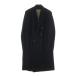 08sircus Zero eito цирк 16AW шерсть пальто с отложным воротником воротник удален возможность черный S16AM-CO07