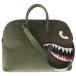 READY MADEretimeidoSHARK DAILY BAG (L) RE-CO-KH-00-01-66 повторный сооружение Shark ручная сумочка хаки 