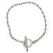 GUCCI Gucci boll chain bracelet мяч цепь браслет серебряный 