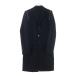 GIVENCHYji van si.Chester Coat 3B плечо Zip шерсть Пальто Честерфилд черный 
