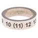 Maison Margiela mezzo n Margiela 11 кольцо 925 кольцо серебряный #59 SM1UQ0050