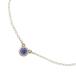 TIFFANY &amp; Co. Tiffany козырек ярд сапфир колье подвеска цепь серебряный × лиловый Ag925