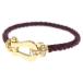 FRED Fred сила 10 Large diamond браслет Brown × желтое золото Au750YG/steel #15 0B0028
