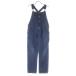 CHROME HEARTS Chrome Hearts OVERALL Cross мяч кнопка Denim комбинезон 