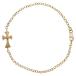 CHROME HEARTS Chrome Hearts 22K CHN BBY FAT Baby Phat цепь Gold браслет 