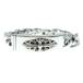 CHROME HEARTS Chrome Hearts ID FLORAL CRS цветочный Cross ID Classic ссылка браслет 12LINK серебряный 