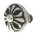 CHROME HEARTS Chrome Hearts STUD CRSBLL Cross мяч серьги-гвоздики серебряный BCA110