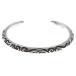 CHROME HEARTS Chrome Hearts BANGLE SCROLL прокрутить частота браслет браслет серебряный BCA127