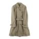 BURBERRYS Burberry znova проверка подкладка имеется тренчкот Brown 