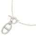HERMES Hermes she-n Dunk ruamyu let колье серебряный Ag925 9.5g