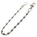 CHROME HEARTS Chrome Hearts 1BALL SHORT-S/1 зажим Short #1 Cross мяч цепочка для бумажника серебряный BCA061