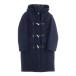 LONGCHAMP Long Champ f- dead шерсть полупальто "даффл коут" жакет темно-синий 61445CPZ