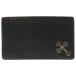 CHROME HEARTS Chrome Hearts FILIG CROSSfili Gree Cross кожа Second клатч черный / серебряный 