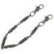 CHROME HEARTS Chrome Hearts OLD ROLLER SHORT-S 2CLIP Old длинный ролик 2 зажим Short цепочка для бумажника серебряный 