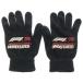 UNDEFEATED Anne tifi-tedo×Anti Social Social Club F1 Gloves Logo принт перчатка перчатки черный 