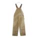 CARHARTT Carhartt Duck Canvas Bib Overalls Duck земля парусина комбинезон двойной колено комбинезон бежевый 