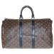 LOUIS VUITTON Louis Vuitton монограмма мака sa- ключ poru частота lie-ru45 кожа сумка "Boston bag" Brown M56711