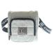 CHANEL Chanel sportsline шоколадный батончик поясная сумка хлопок серый 