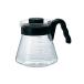  HARIO V60 кофейный сервер практическое использование емкость 700ml черный сделано в Японии VCS-02B