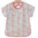 SaturdaySunday Kids short sleeves waterproof meal for apron smock ( flamingo, 110#(