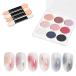 Coikaze градация ногти пудра 9 цвет Palette ногти пудра ногти 