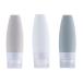 3 шт se60ml силикон бутылка путешествие шампунь заполняющий бутылка путешествие boto